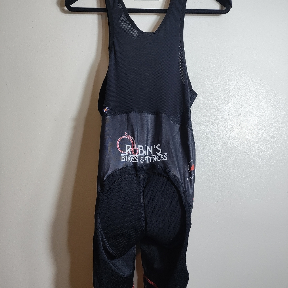 Pactimo Cycling Padded Bib Shorts Size L TwoTops Biking Sporty Fitness Outdoors